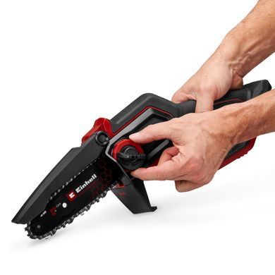 Einhell Cordless chain saw Einhell GP-PS 18/20 Li BL - Solo brushless 18V bar 192mm cut 150mm 8m/s 1.38kg without Battery and battery 4600080 фото