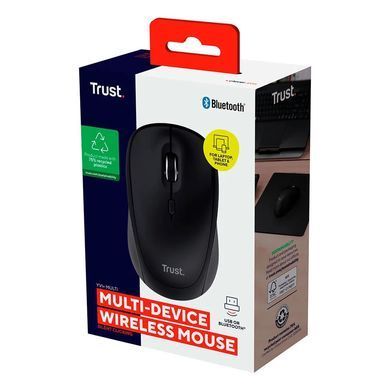 Trust Миша Trust Yvi+ Compact Multi-Device, WL/BT/USB-A, чорний 25440_TRUST фото