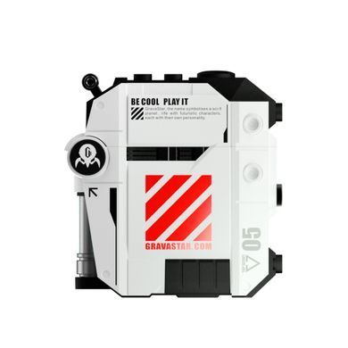 GravaStar Навушники TWS Sirius P5, BT 5.2, IPX4, Defense Mecha GRAVASTARP5_MECHA_WHT_V2 фото