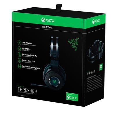 Razer Гарнитура Thresher Xbox One, USB-A/WL, чёрно-зелёный RZ04-02240100-R3M1 фото