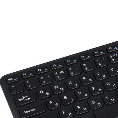 2E Клавіатура ножнична KT100 78key, WL, EN/UK, чорний 2E-KT100WB_UA фото