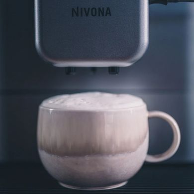 Nivona Кавомашина Nivona CafeRomatica, 1.8л, зерно+мелена, автомат.капуч, дисплей, авторецептів -9, пригот, холодної кави, перлинно-блакитний NIVO8107 фото