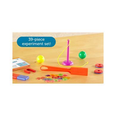 Навчальний ігровий набір LEARNING RESOURCES - ЕКСПЕРИМЕНТИ З МАГНІТАМИ LER9295 фото