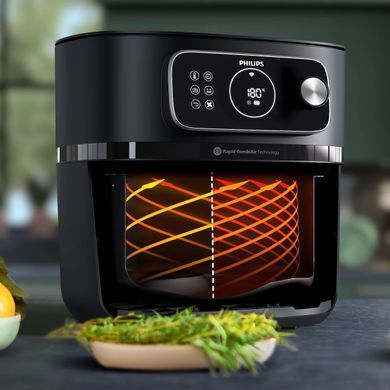 Philips Мультипіч Combi XXL Connected 2200Вт, чаша-8.3л, сенсорне управл., 22 авто. программ, пластик, білий HD9876/20 фото
