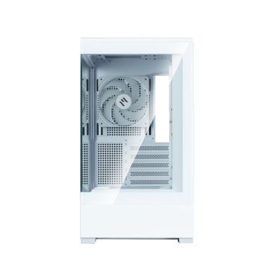 Zalman Корпус P30 White V2, без БЖ, 1xUSB3.0, 1хUSB Type-C, 3x120мм ARGB, TG Front/Side Panel, mATX, білий P30WHITEV2 фото