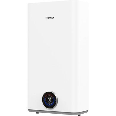 Bosch Водонагрівач електр. BOSCH плаский слім Tronic 5500iT, 50л, 1.5кВт, ун. монтаж, електр. кер-ння, Wi-Fi, B, білий