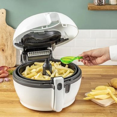 Tefal Мультипіч ActiFry Extra, 1500Вт, чаша-1,2л, механічне керув., підкл. до смартфону, авто перемішування, пластик, білий FZ720015 фото