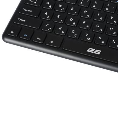 2E Клавіатура ножнична KT100 78key, WL, EN/UK, чорний 2E-KT100WB_UA фото