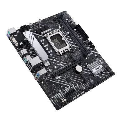 ASUS Материнcкая плата PRIME H610M-A D4-CSM s1700 H610 2xDDR4 M.2 HDMI-VGA-DP mATX 90MB19P0-M0EAYC фото
