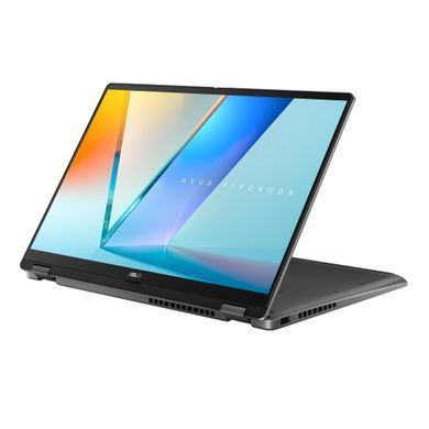 ASUS Ноутбук Vivobook Flip 14 TP3407SA-QL011W 14" WUXGA OLED, Intel Ultra 5 226V, 16GB, F512GB, UMA, Win11, Сірий 90NB14Y1-M000E0 фото