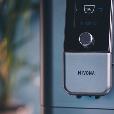 Nivona Кавомашина Nivona CafeRomatica, 1.8л, зерно+мелена, автомат.капуч, дисплей, авторецептів -9, пригот, холодної кави, перлинно-блакитний NIVO8107 фото
