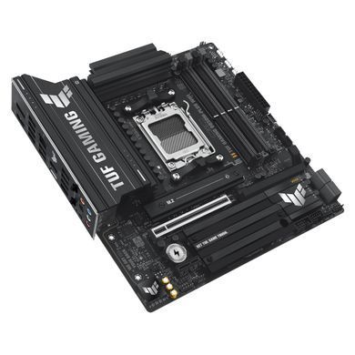 ASUS Материнcкая плата TUF GAMING B850M-PLUS WIFI7 sAM5 B850 4xDDR5 M.2 HDMI DP Wi-Fi BT mATX 90MB1MU0-M0EAY0 фото