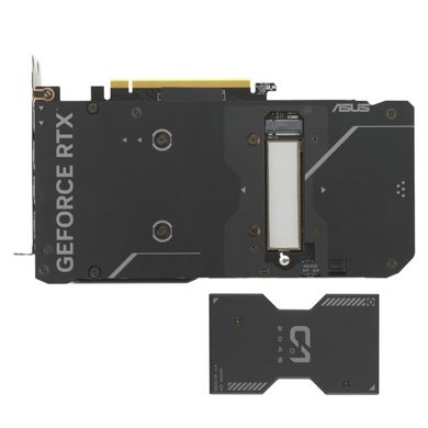 ASUS Відеокарта GeForce RTX 4060 Ti 8GB GDDR6 DUAL OC SSD DUAL-RTX4060TI-O8G-SSD 90YV0JS0-M0NA00 фото