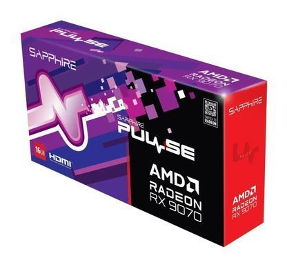 SAPPHIRE Відеокарта SAPPHIRE Radeon RX 9070 16GB GDDR6 PULSE GAMING OC 11349-03-20G фото