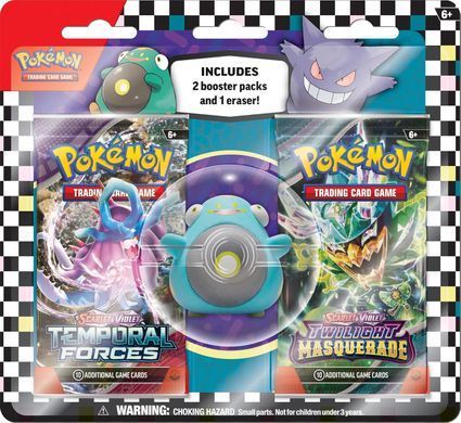 Pokemon TCG Колекційна карткова гра Pokemon: Eraser Blister 2024 820650858222 фото