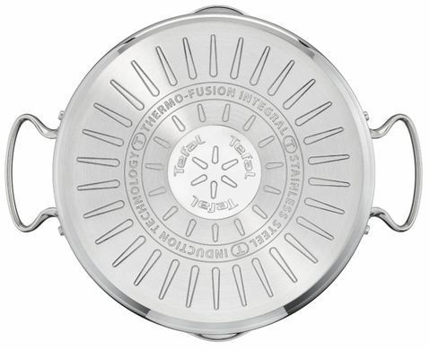 Tefal Кастрюля DUETTO+, 1.5л, с крышкой, нержавеющая сталь, стекло G7194236 фото
