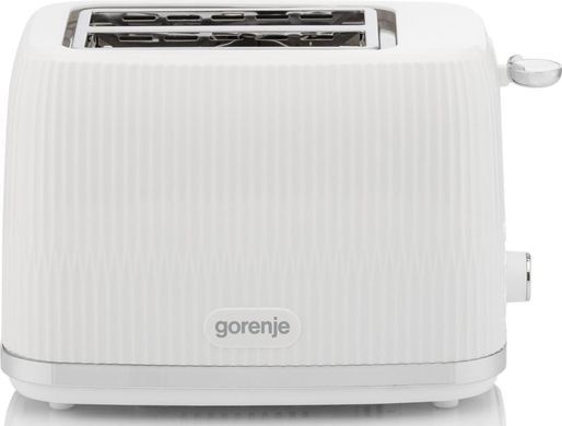 Gorenje Тостер, 850Вт, пластик/метал, білий