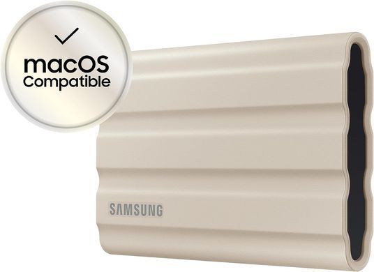 Samsung Портативний SSD 2TB USB 3.2 Gen 2 Type-C T7 Shield MU-PE2T0K/EU фото
