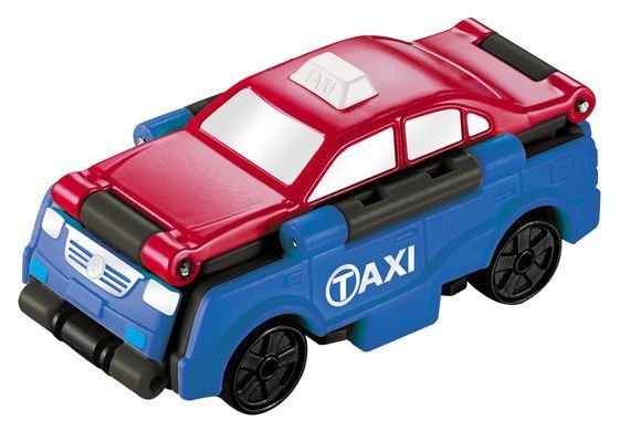 Flip Cars Машинка-трансформер 2 в 1 Такси и Пикап EU463875-09 фото