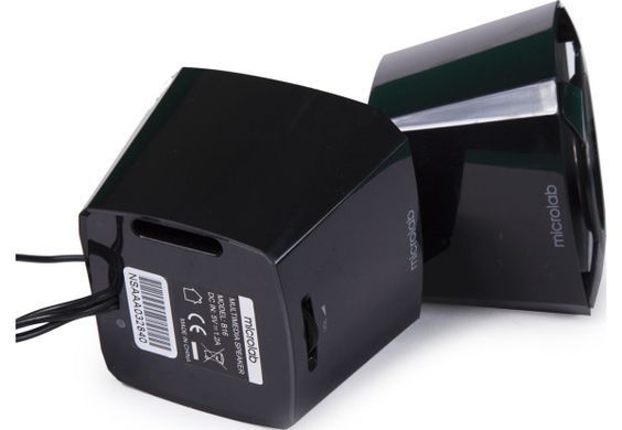Microlab Акустична система B-16 2.0, USB, mini-jack, чорний B-16 фото