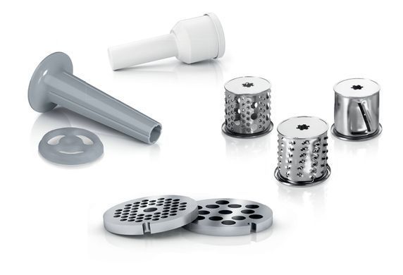 Bosch М'ясорубка MFW2514W - 1500Вт/1,7 кг-хв./шинковка/білий MFW2514W фото