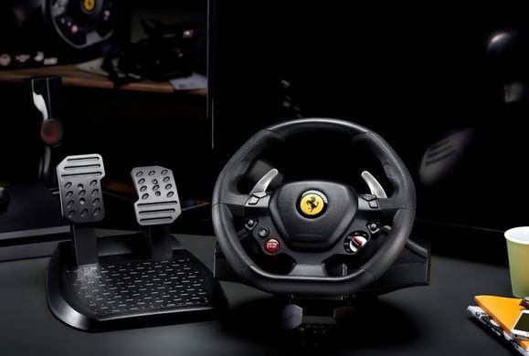Thrustmaster Кермо і педалі для PC/PS4/PS5 T80 FERRARI 488 GTB EDITION 4160672 фото