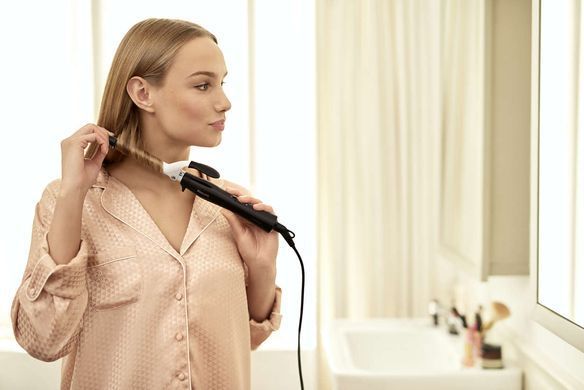 Philips Плойка StyleCare, 30Вт, темп.режимов-1, D -16mm, 200С, керамика, черный BHB862/00 фото