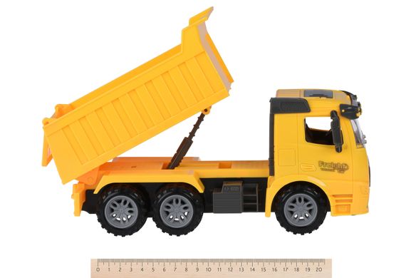 Машинка інерційна Same Toy Truck Самоскид жовтий 98-611Ut-1 фото