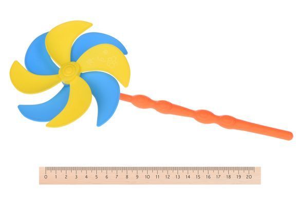 Same Toy Набір для гри з піском із Повітряною вертушкою (синє відерце) (8 шт.) HY-1207WUt-2 фото