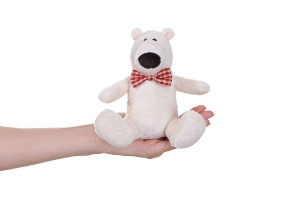 М'яка іграшка Same Toy Полярний ведмедик білий 13 см THT663 фото