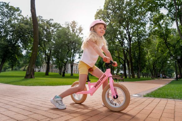 Miqilong Беговел HPA 12" розовый ZCY-HPA12-PINK фото