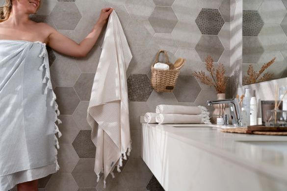 ARDESTO Полотенце SPA 90х170см, 100% хлопок, мокко