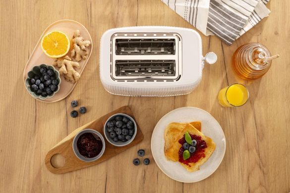 Gorenje Тостер, 850Вт, пластик/метал, білий