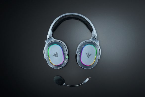 Razer Гарнітура ігрова Razer Barracuda X Chroma, BT/WL, RGB, Phantom White Ed. RZ04-05220400-R3M1 фото