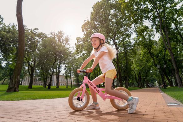 Miqilong Беговел HPA 12" розовый ZCY-HPA12-PINK фото