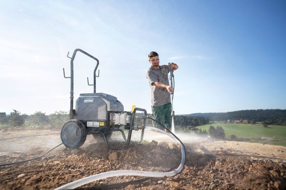 Karcher Мінімийка високого тиску HD 7/18-4 M Classic 5500Вт 3Фази 70-180бар 500-700л/год шланг 10м 49.18кг 1.367-902.0 фото