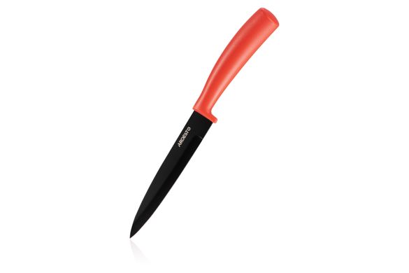 Набор ножей Ardesto Black Mars 3 пр., красный, нержавеющая сталь, пластик AR2103BR фото