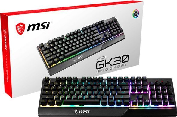 MSI Клавиатура механическая VIGOR GK30 UA S11-04UA211-CLA фото