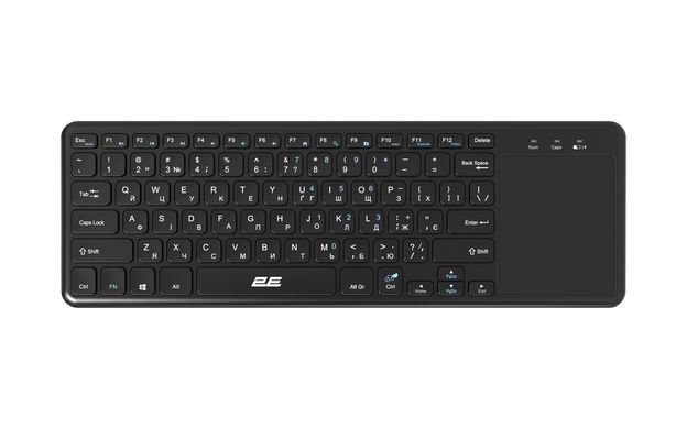 2E Клавіатура ножнична KT100 78key, WL, EN/UK, чорний 2E-KT100WB_UA фото