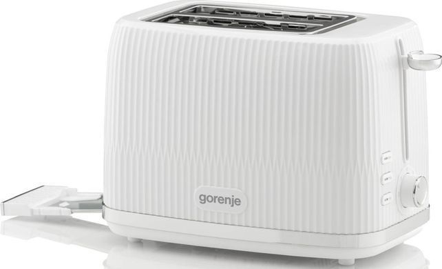 Gorenje Тостер, 850Вт, пластик/метал, білий