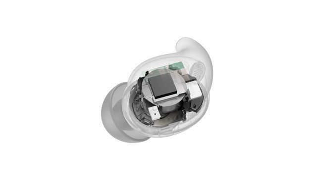 Sony Навушники TWS LinkBuds Fit BT 5.3, ANC, IPX4, SBC, AAC, LDAC, LC3, Mic, Білий WFLS910NW.CE7 фото