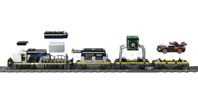 LEGO Конструктор LEGO City Пограбування поліцейського поїзда 60508 фото