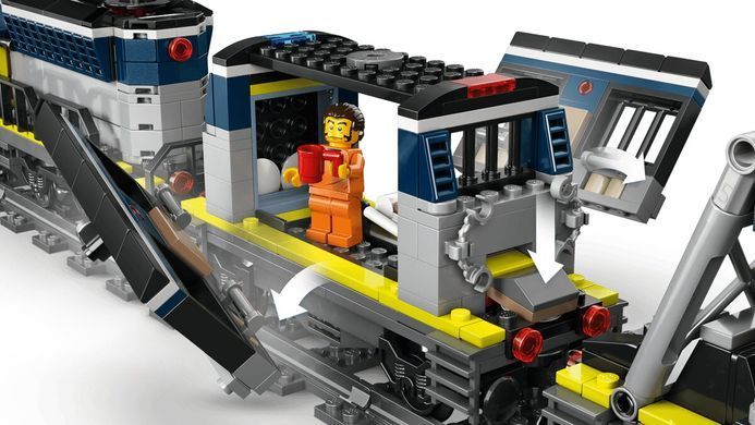 LEGO Конструктор LEGO City Пограбування поліцейського поїзда 60508 фото