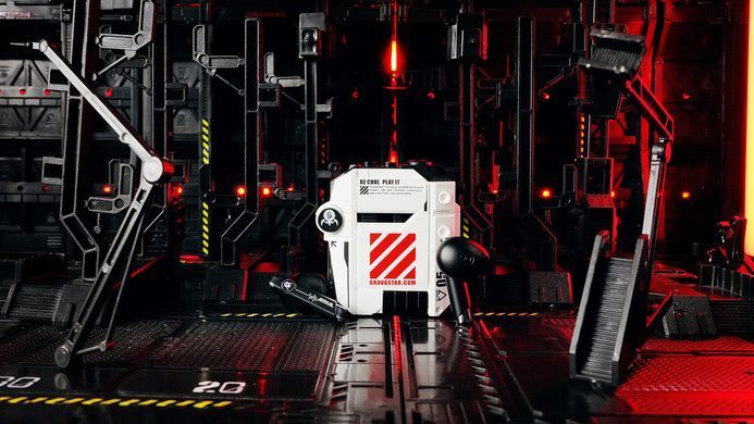 GravaStar Навушники TWS Sirius P5, BT 5.2, IPX4, Defense Mecha GRAVASTARP5_MECHA_WHT_V2 фото
