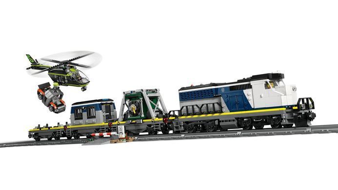 LEGO Конструктор LEGO City Пограбування поліцейського поїзда 60508 фото
