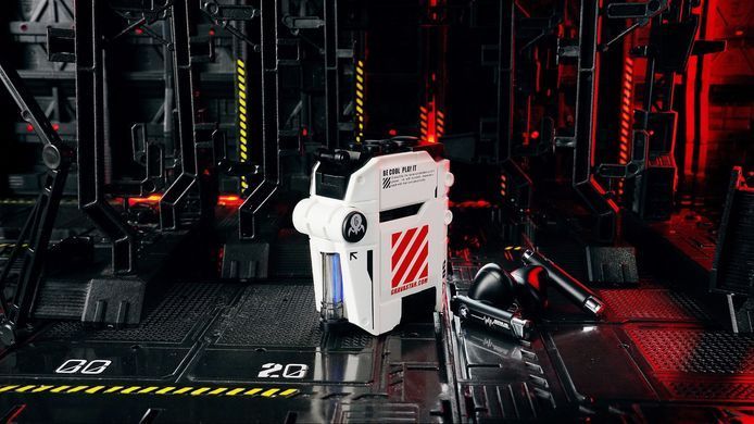 GravaStar Навушники TWS Sirius P5, BT 5.2, IPX4, Defense Mecha GRAVASTARP5_MECHA_WHT_V2 фото