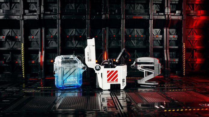 GravaStar Навушники TWS Sirius P5, BT 5.2, IPX4, Defense Mecha GRAVASTARP5_MECHA_WHT_V2 фото