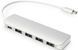 Digitus Концентратор USB Type-C, 4xUSB 3.0 + функція зарядного пристрою 4 - магазин Coolbaba Toys