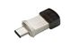 Накопичувач Transcend 32GB USB 3.1 Type-A + Type-C 890 R90/W30MB/s Metal Silver 1 - магазин Coolbaba Toys