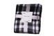 ARDESTO Плед Flannel, 200х220см, клетка серая, 100% полиэстер